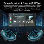 Carultra 13.2" Android 13 Car stereo Retains Sync3 for Ford Maverick 2022 - 2024 Wireless CarPlay & Android Auto CarRadio Upgrade