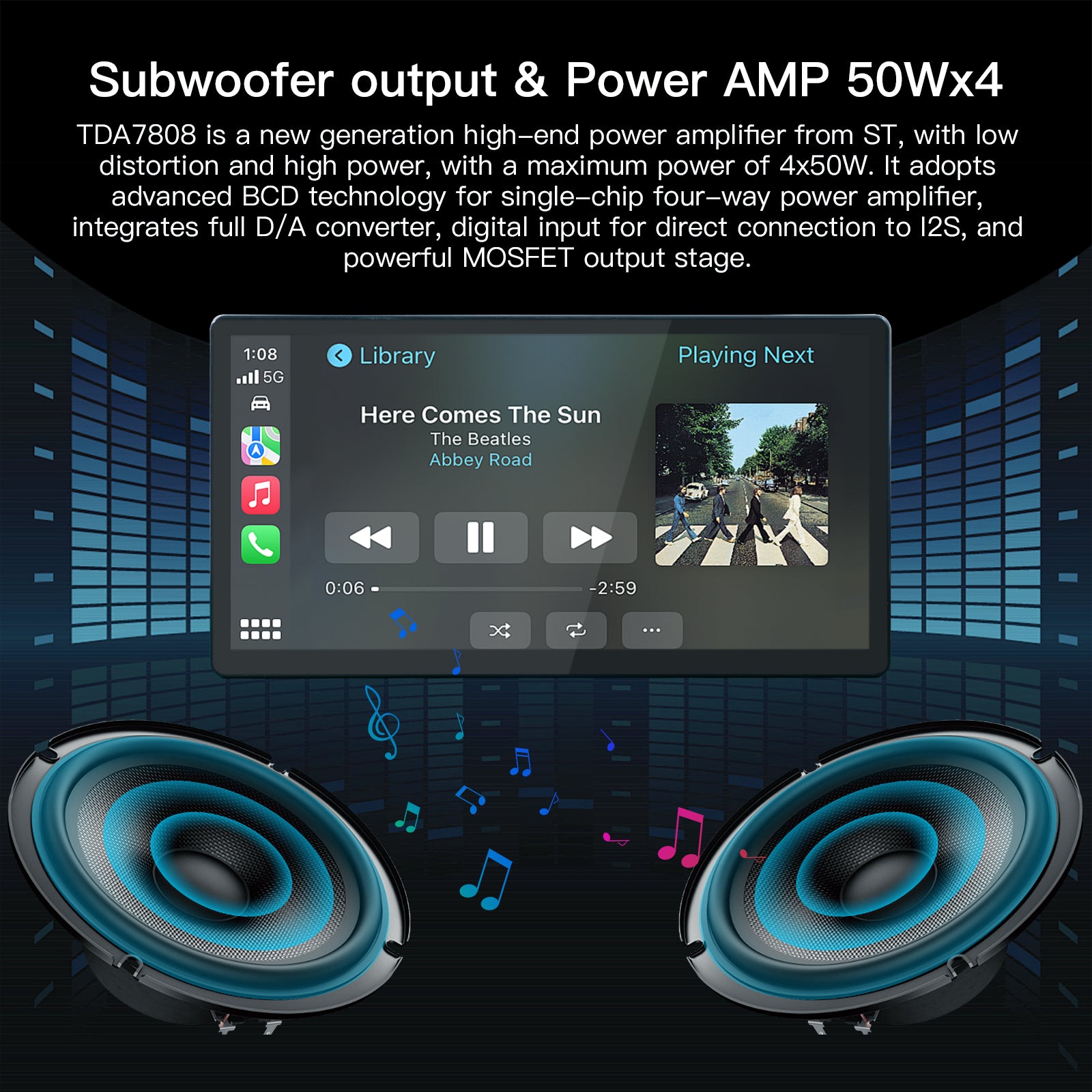 Carultra 13.2" Android 13 Car Stereo for Toyota Camry 2021–2024 Wireless CarPlay & Android Auto Car Radio Upgrade