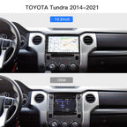 Carultra 10.2‘’ Android 13 Car Stereo for Toyota Tundra 2014-2021 Wireless CarPlay & Android Auto Car Radio Upgrade