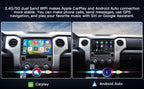 Carultra 10.2‘’ Android 13 Car Stereo for Toyota Tundra 2014-2021 Wireless CarPlay & Android Auto Car Radio Upgrade