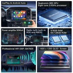 Carultra 12" Android 13 Car Stereo for Ford F150 2021 - 2023 Wireless CarPlay & Android Auto | Head Unit Upgrade