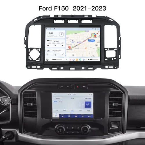 Carultra 12" Android 13 Car Stereo for Ford F150 2021 - 2023 Wireless CarPlay & Android Auto | Head Unit Upgrade